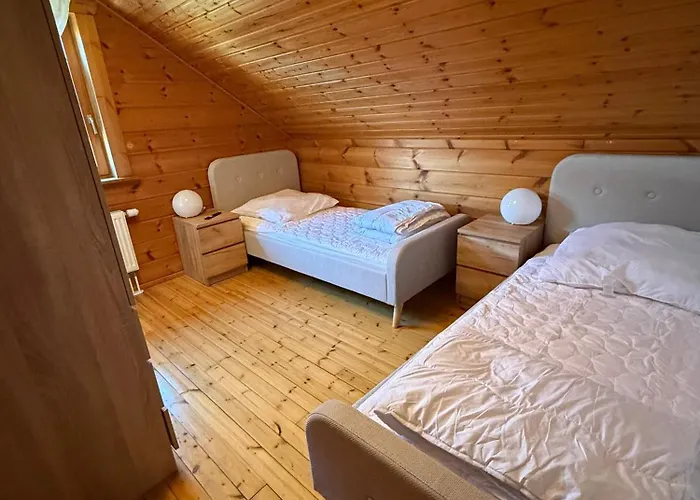 別荘 Huettenzauber - Holzhaus In パーペンブルク